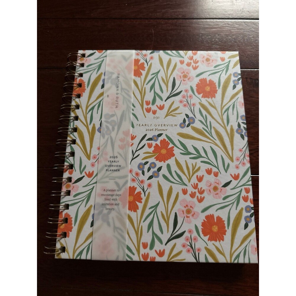 2026 Planner Spiral Monthly Yearly Organizer New